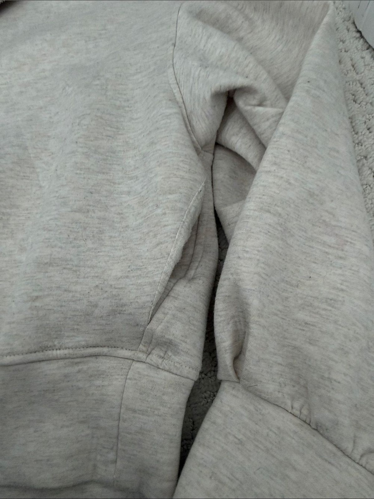 Old navy beige and Light Gray Quarter-Zip Pullover Sweater