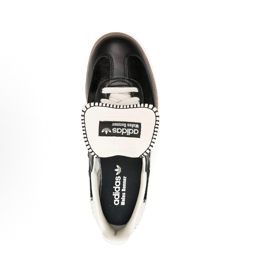 WALES BONNER x adidas originals Black Samba Pony Tonal for US Unisex Adults Size