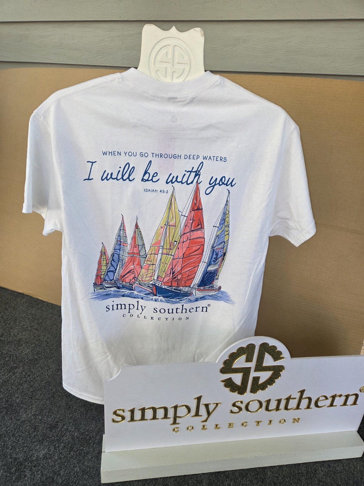 Simply Southern LARGE Short Sleeve “WHEN YOU GO…” NEW W Tags closeout design