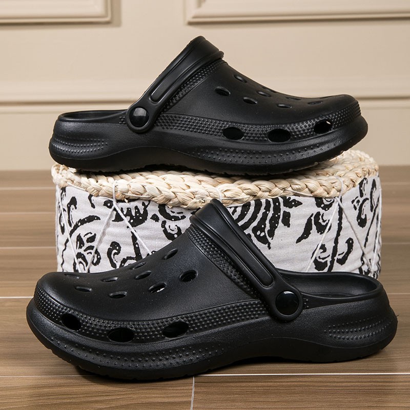 Unisex Clog Sandals Slip On Home Garden Beach Water Shoes Lightweight Comfort