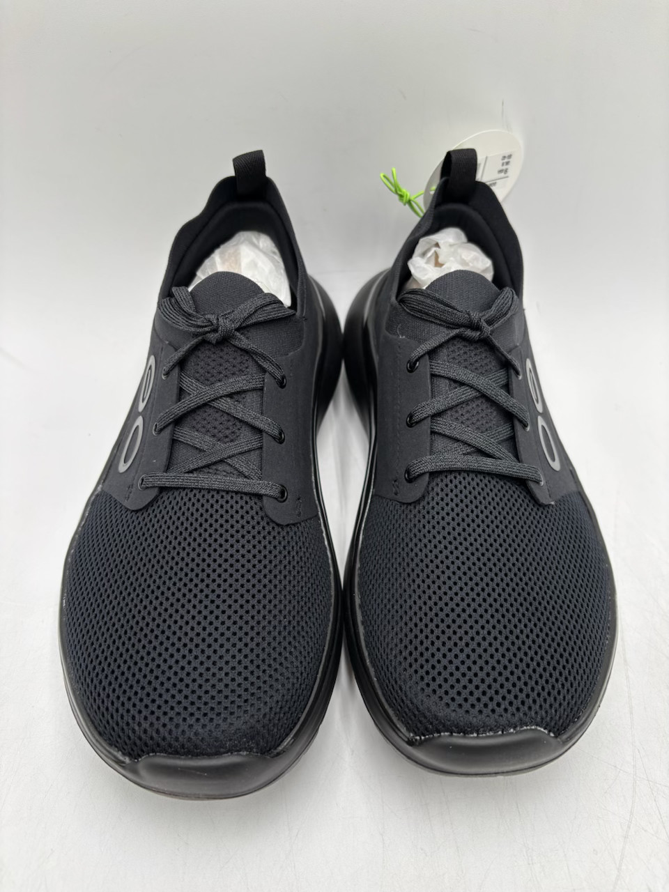 Oofos OOMY STRIDE 5087 Men’s NEW Lace-Up Shoe Black Multiple Sizes
