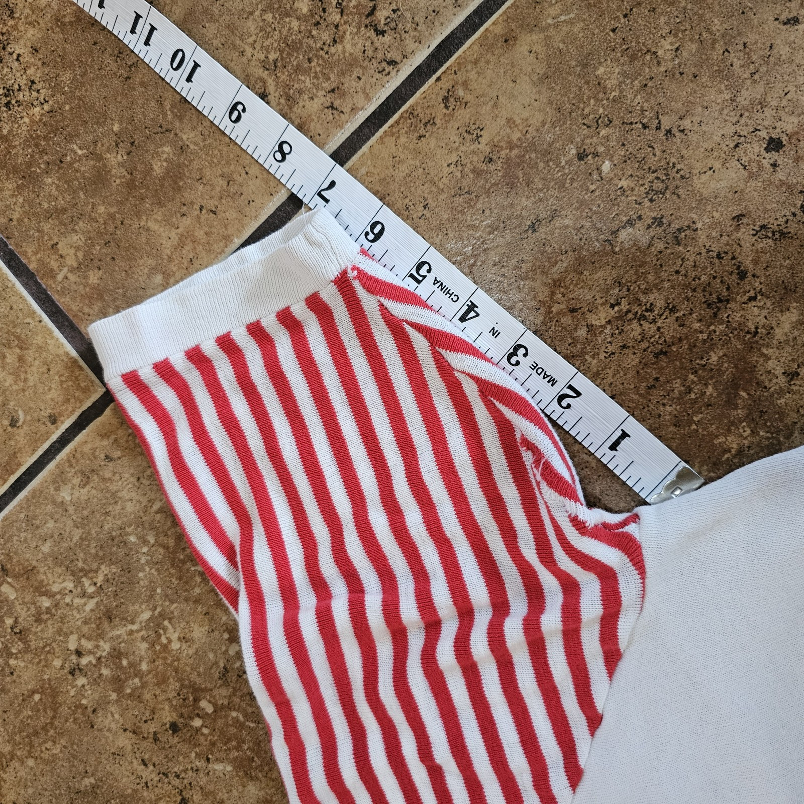 Vintage 60s Sweatshirt Sportswear Of Quality Stars And Stripes Short Sleeve USA