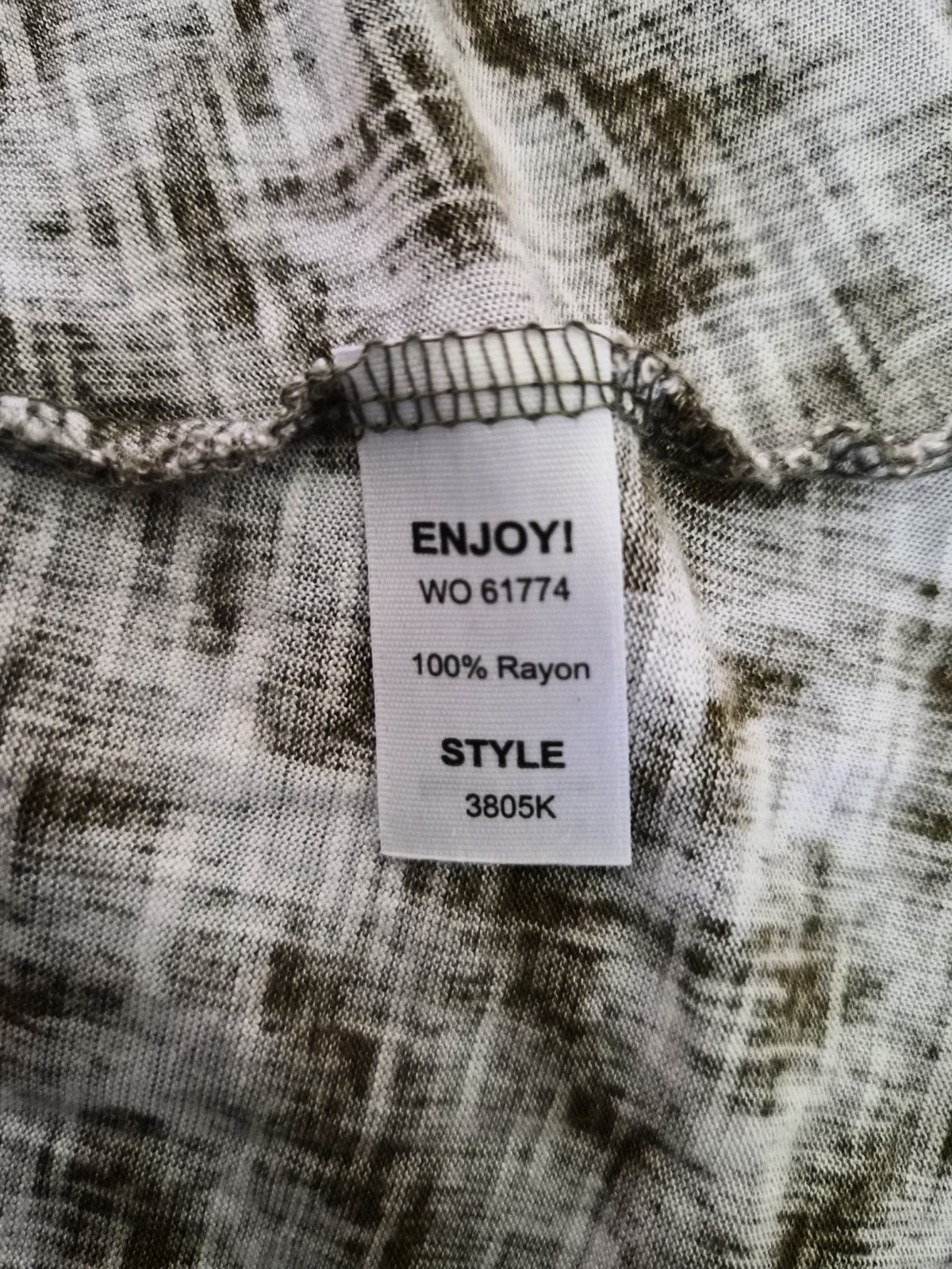 Michael Stars Maxi Dress Ikat Olive Green Racerback Sleeveless Stretch OS