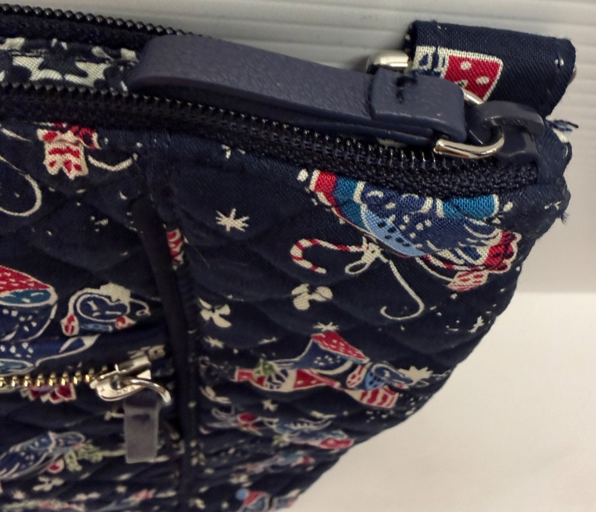 Vera Bradley Holiday Owls Navy Hipster Crossbody Purse Retired New NWT MSRP $68