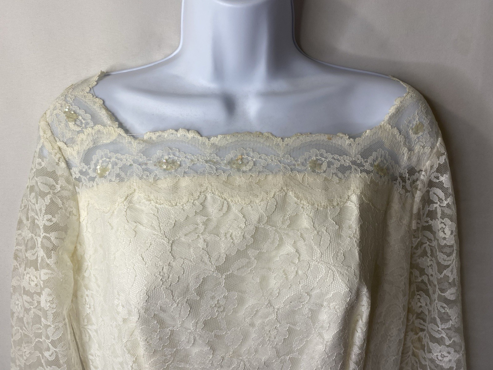 Vintage Wedding Dress Women’s Lace Tulle Victorian Romance Regencycore Ethereal