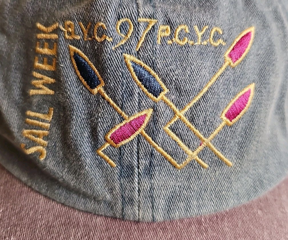 Vtg Sail Week 1997 BYC PCYC Hat Cap Adjustable Pointe-Claire Yacht Club Quebec