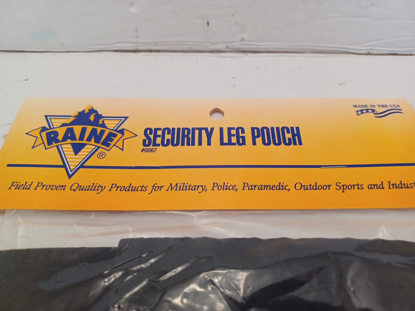 SECURITY TRAVEL/VACATION Leg Wallet Pouch Standard Wallets NEW IN PACK FREE SHIP