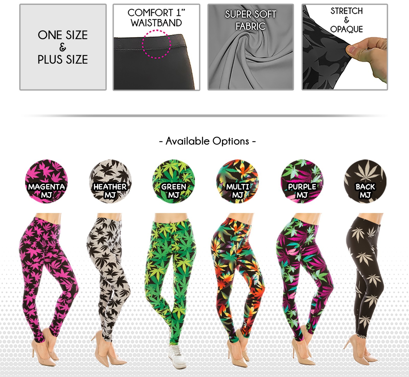 Women’s Butter Soft Patterned Leggings