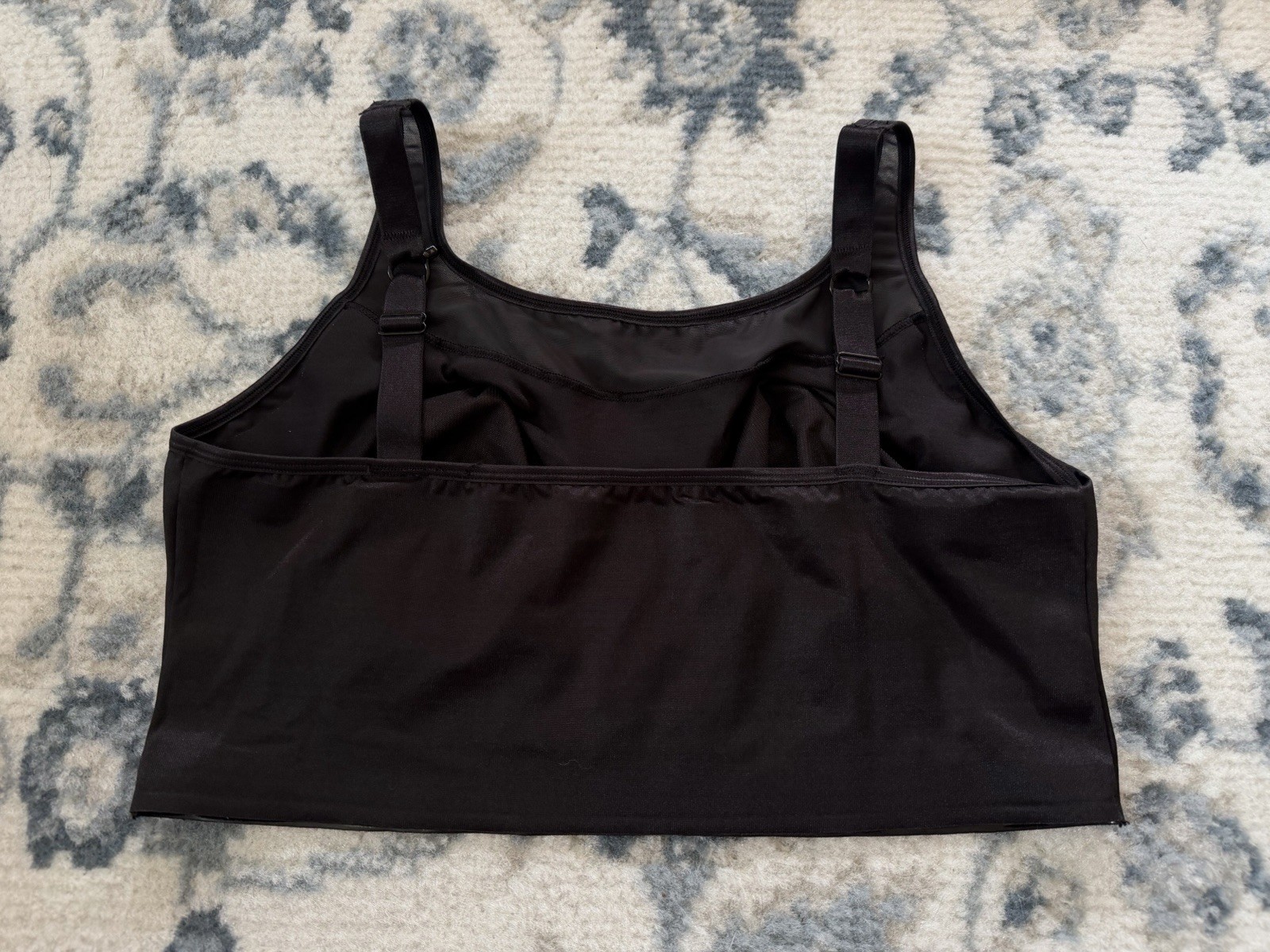 Ruby Ribbon Demiette Bra 44 Black Seamless Shaping Support Style 3043