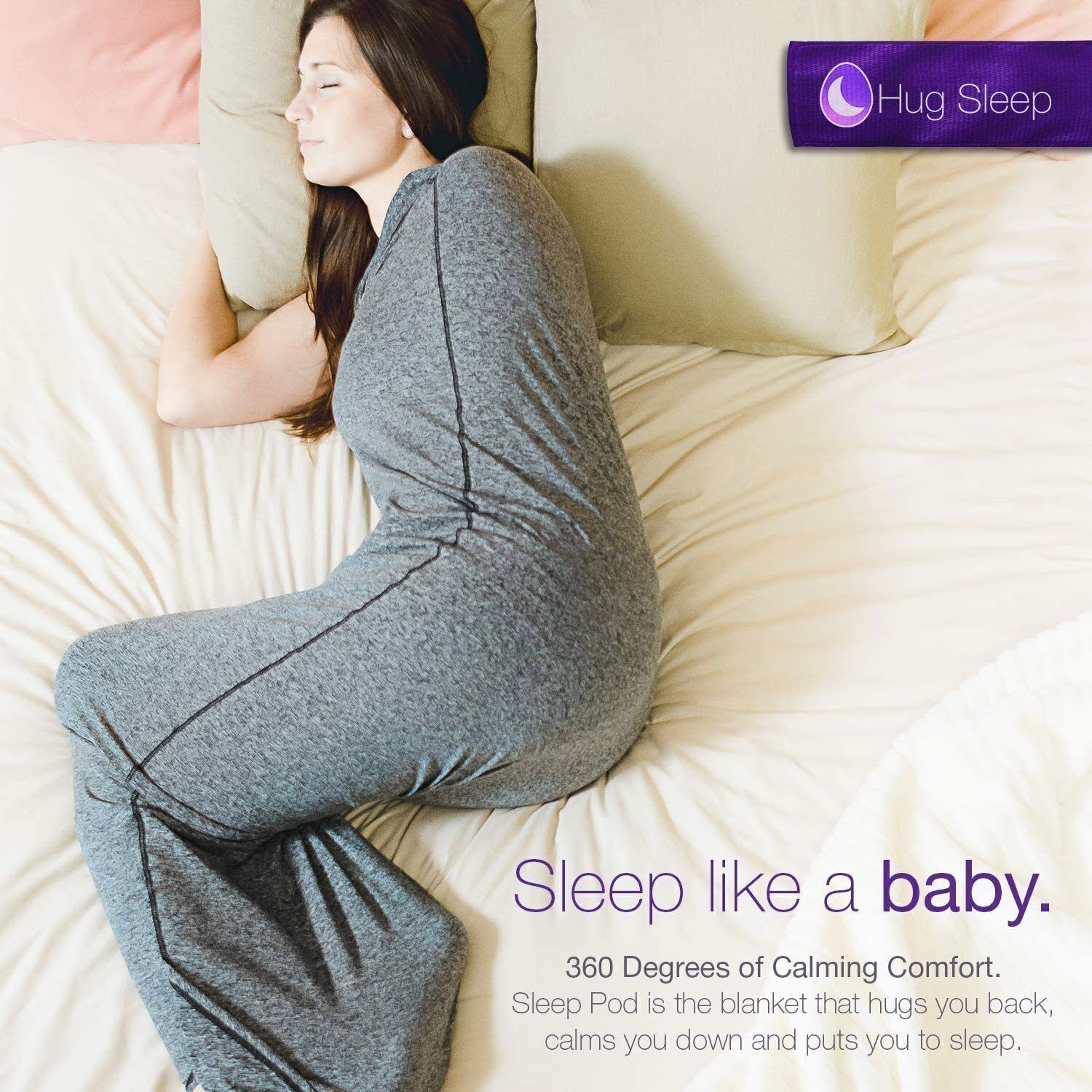 2026 New Hooded Sleep Pod-The Original Machine Washable Wearable Blanket Cocoon