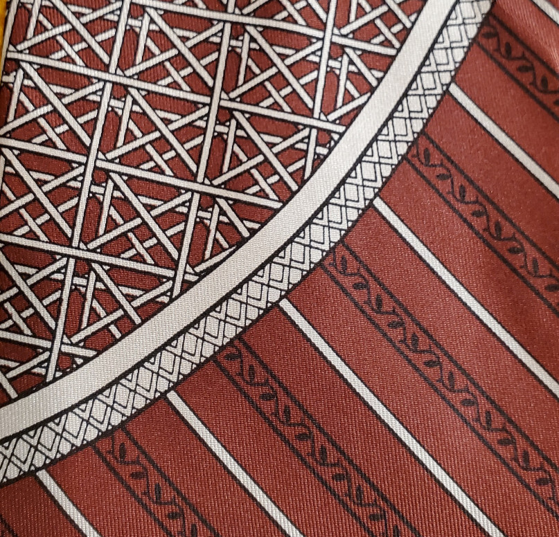 1970s HARRODS ~ FIRST EDITION ~ MENS TIE ~ VICTORIAN ERA ~ CRYSTAL PALACE ~ 56″