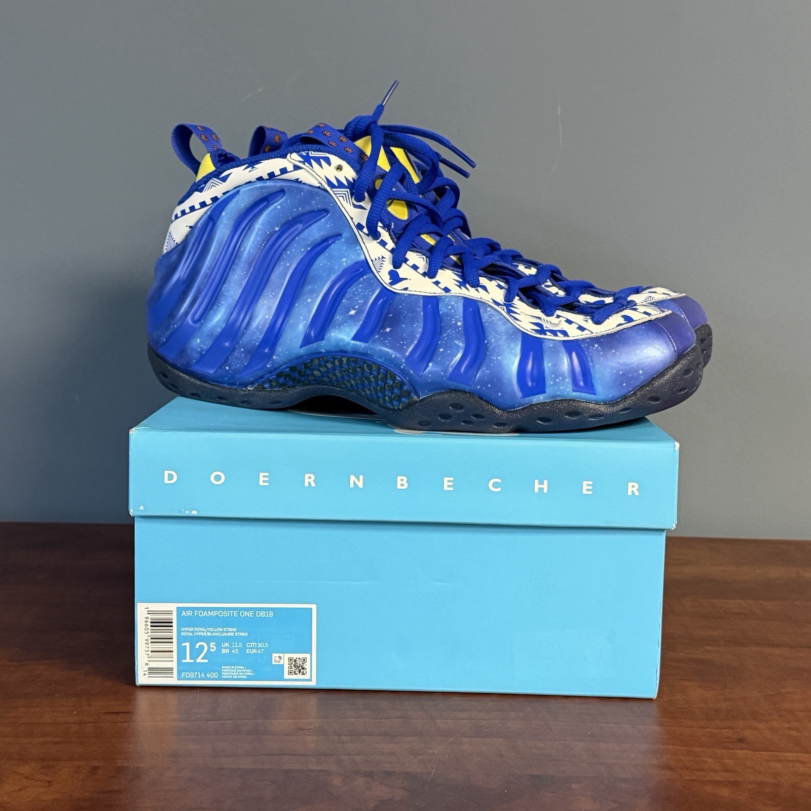 Nike Air Foamposite One Doernbecher Size 12.5 FD9417-400 NEW *MANY PICS* LOoK***