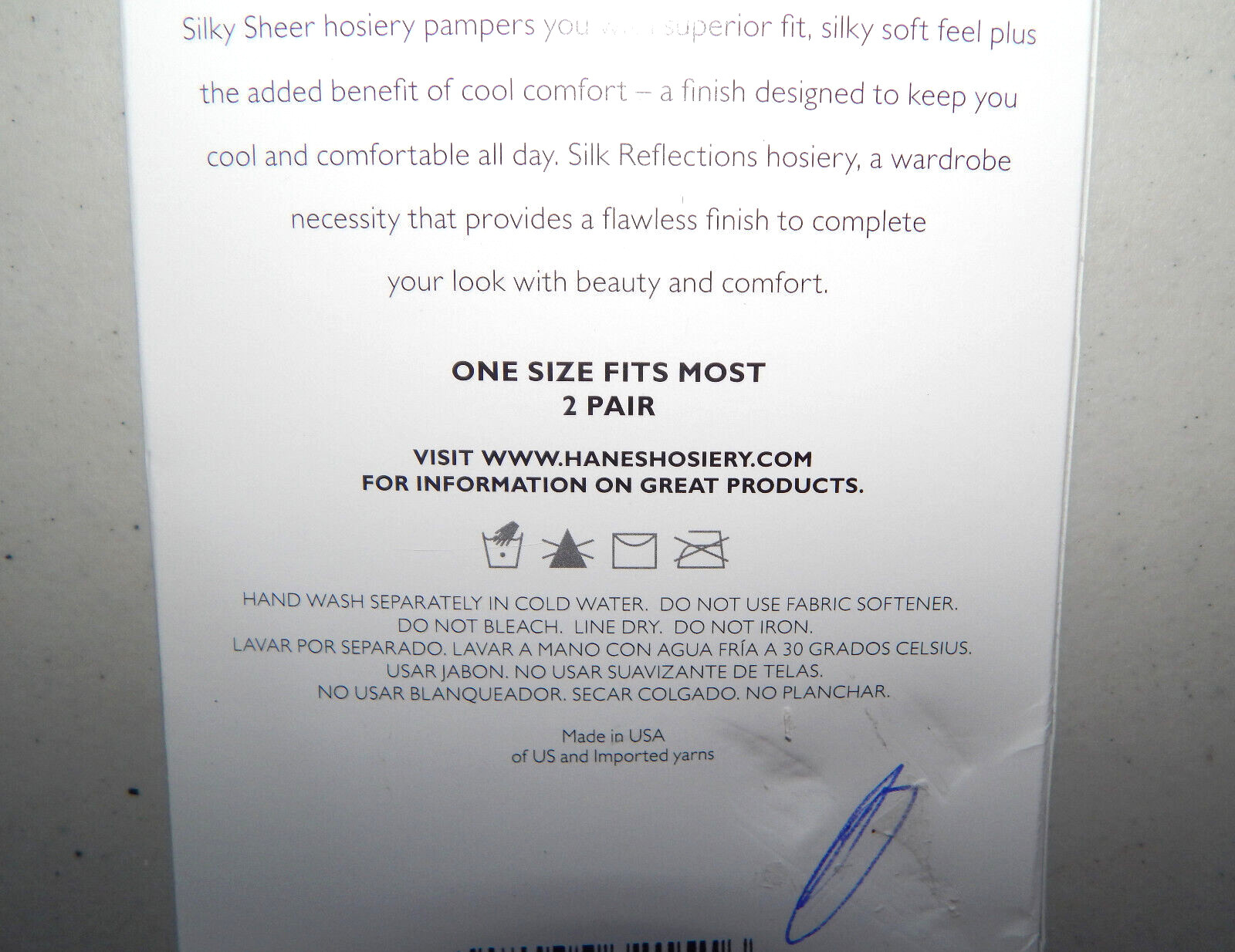 New Hanes Silk Reflections TOWN TAUPE Knee Highs Silky Sheer Reinforced Toe