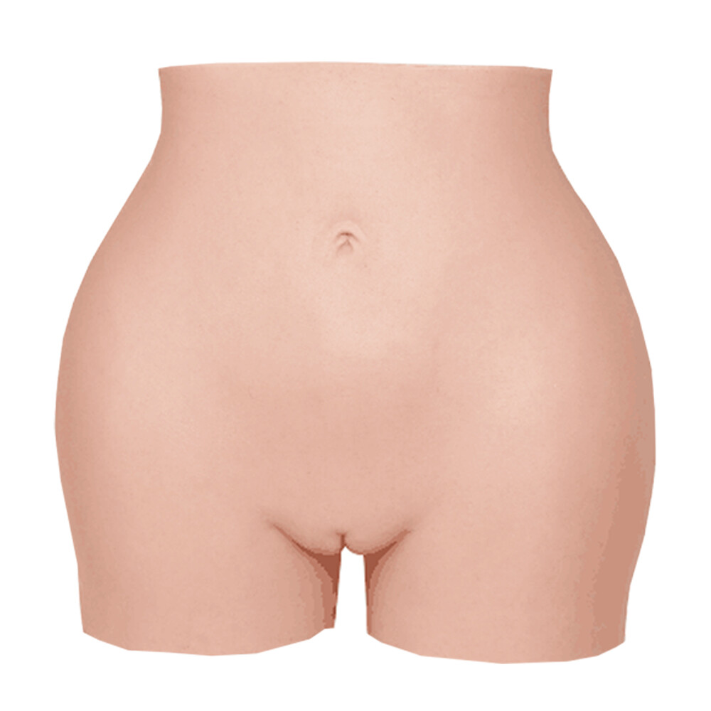 Silicone Panty Transgender Thicken Hip Underwear Crossdressers Vagina Panties