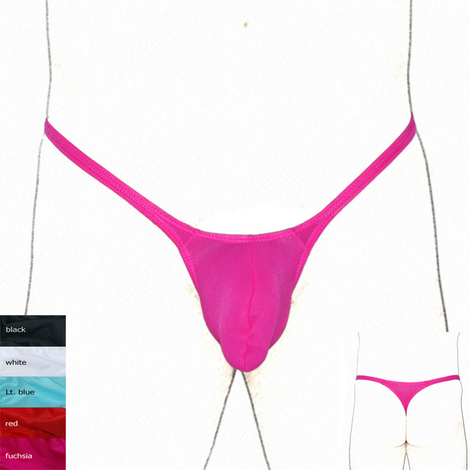 K4032 K403 String Thong Contoured Pouch Silky Soft Grape Smugglers Underwear