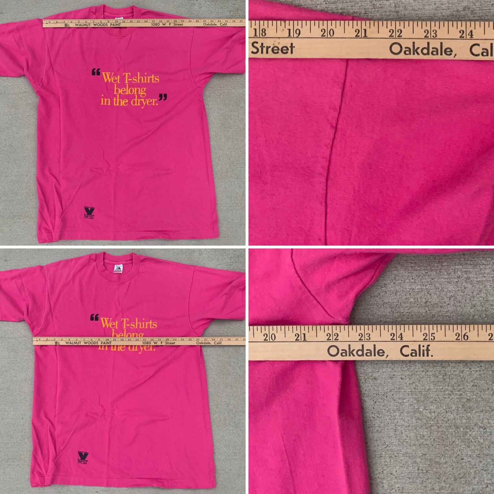 Vintage Wet T-shirts belong in the dryer. Virginia Slims V wear t shirt Size XL