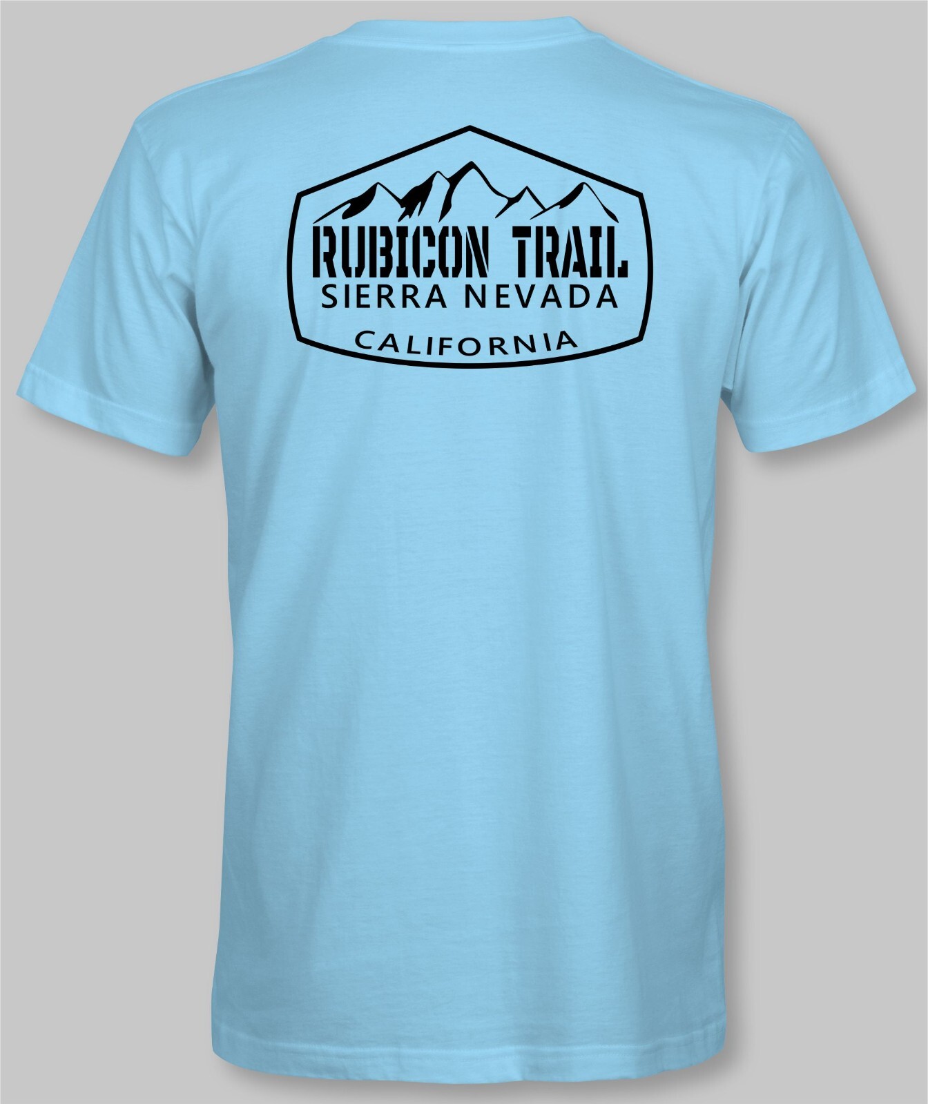 The Rubicon Trail T-Shirt 4×4 4wd off road roading california 4-wheeling