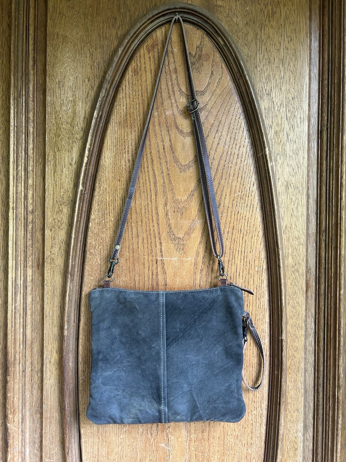 Myra Bag Small Crossbody/wristlet Purse Zip Closure Adjustable Strap, Lined