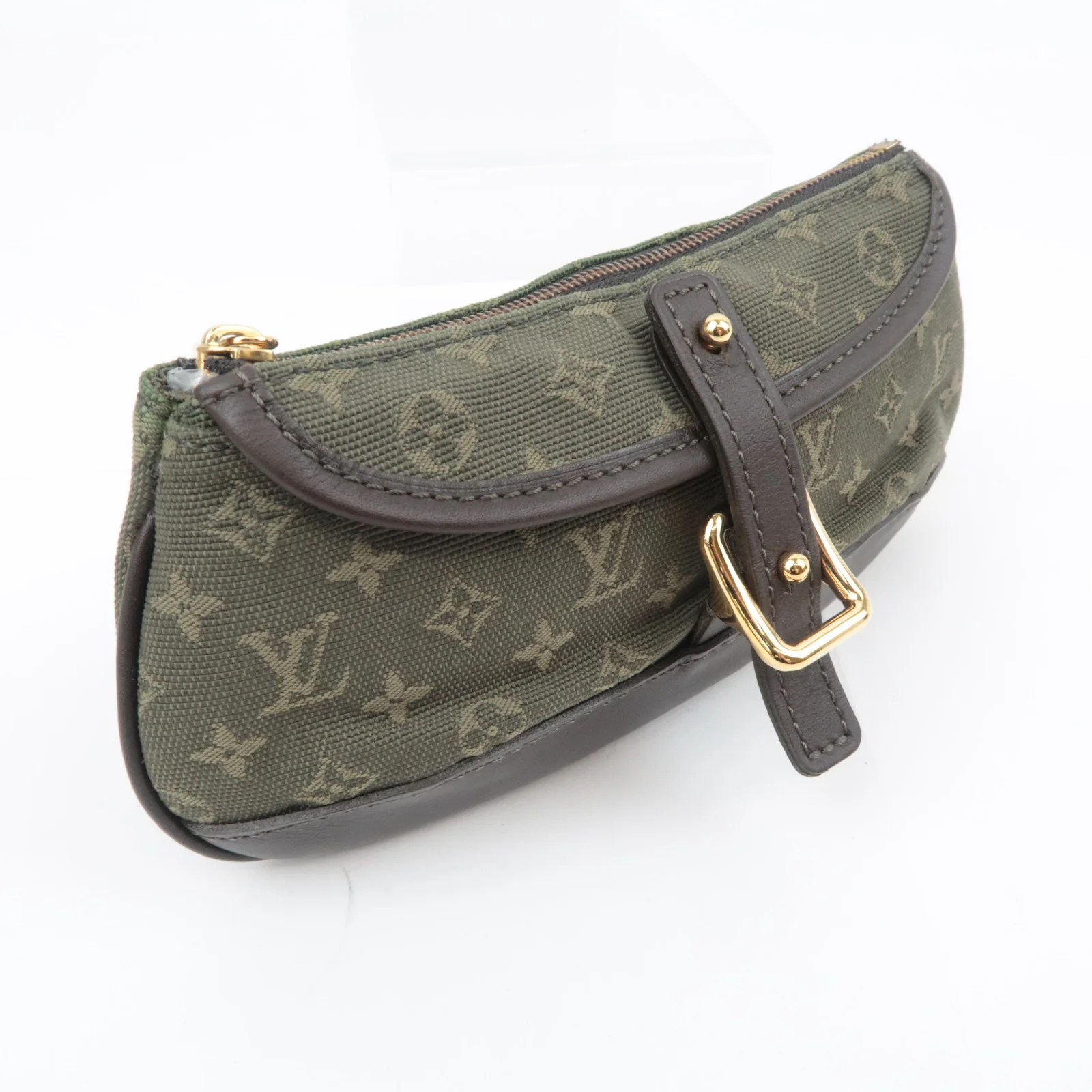 Louis Vuitton Monogram Mini Anne Sophie Mini Pouch TST Khaki M92698 Authentic