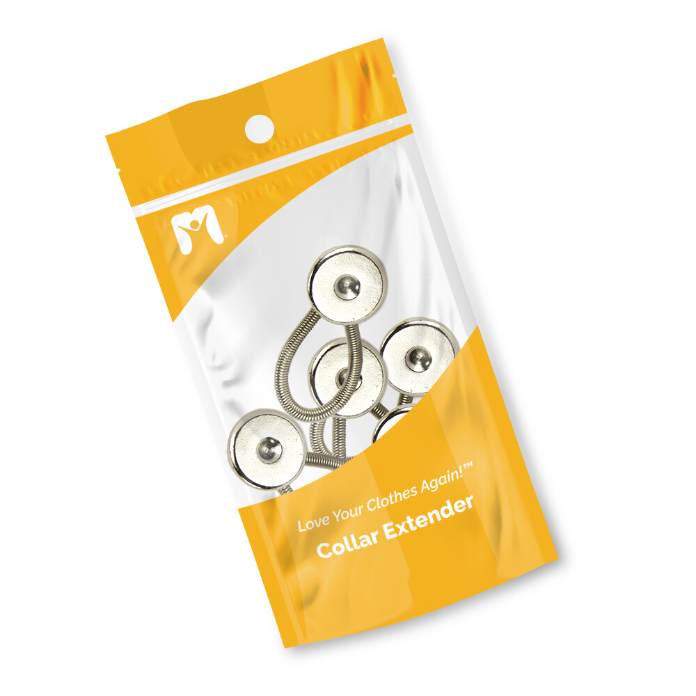 More of Me to Love Dress Shirt Button Up Collar Extender – MultiPack Options