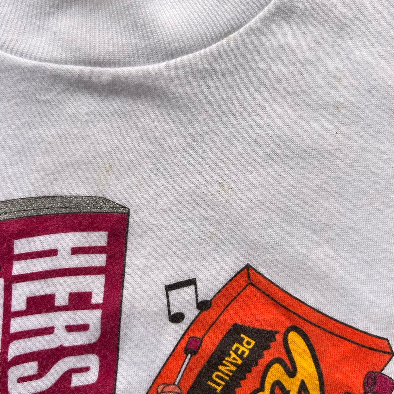 Vintage Hershey’s Candy Shirt 80s 90s Orchestra Music Reese’s Men’s XL