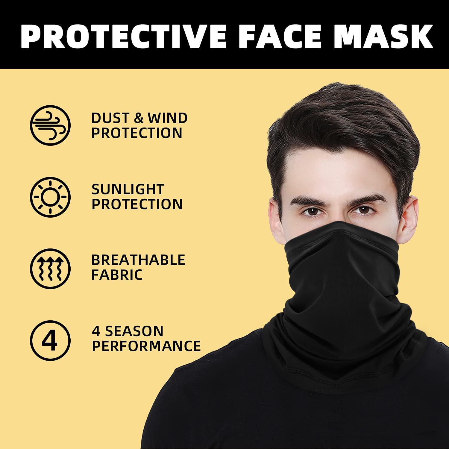 Summer Face Cover Scarf Balaclava Neck Gaiter Baclava Mask for Cycling Running