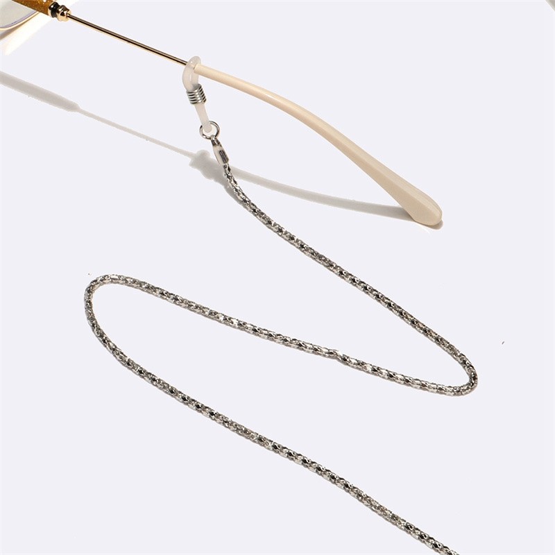 Hollow Chain Chain Glasses Metal Glasses Walking Accessories Color Optional