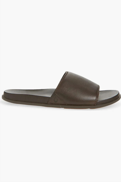 Olukai Men’s Olali Slide Sandals Dark Java Size 9