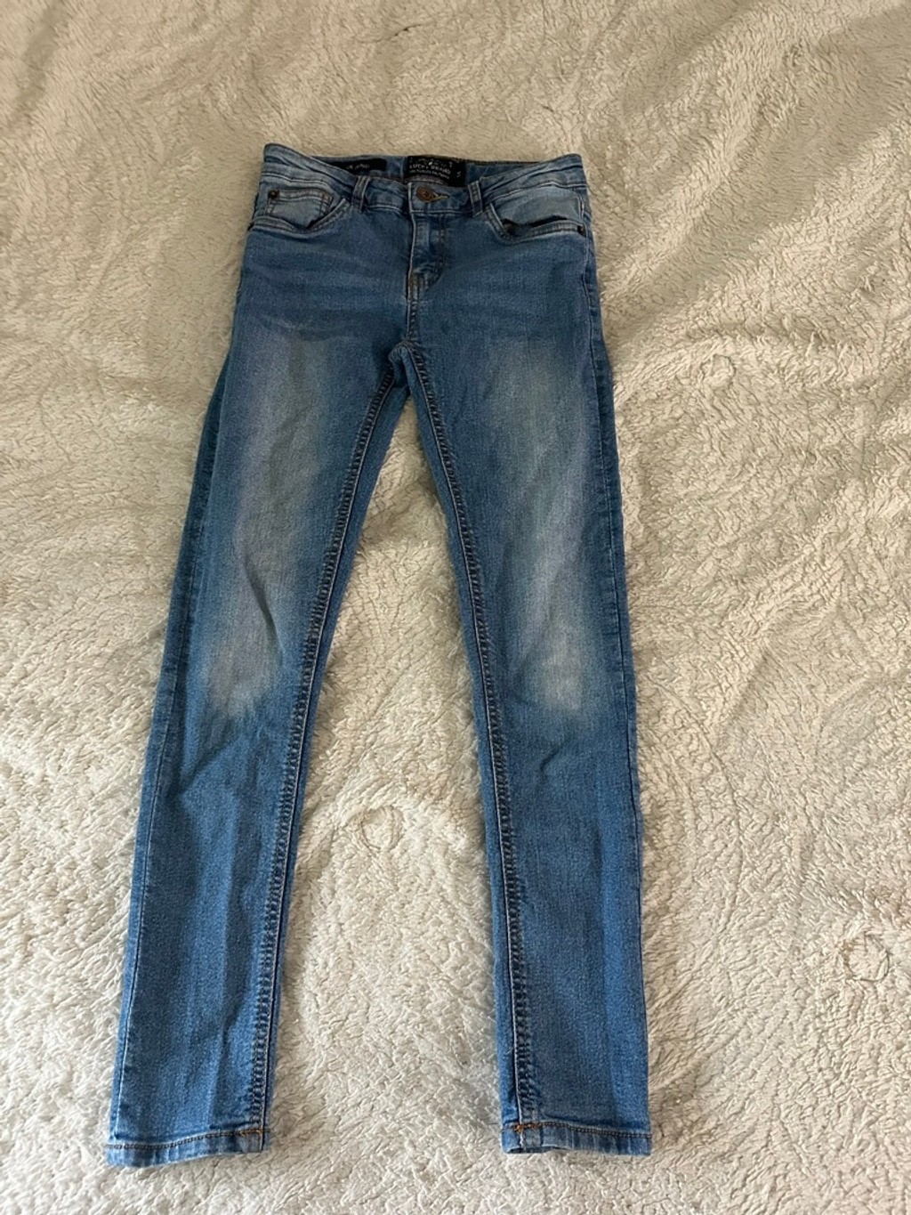 Girls Lucky Brand Blue Zoe Skinny Jeans Size 14