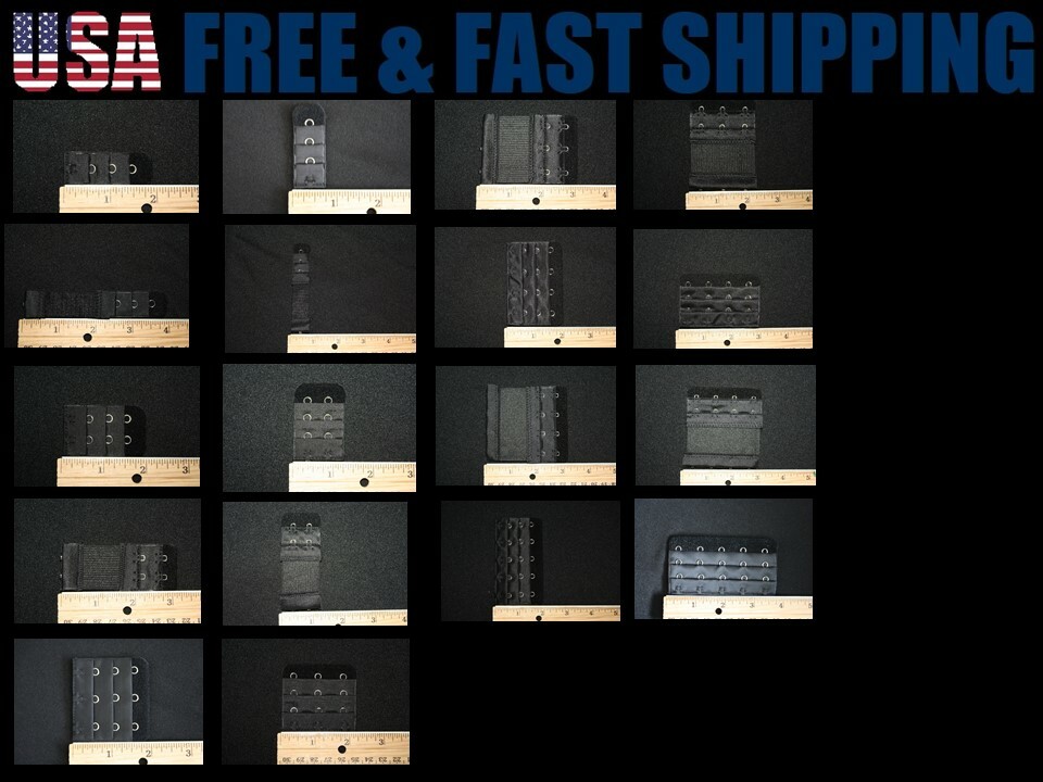 CLOSEOUT! Bra Extender 1, 2, 3, 4, 5, or 6 Hooks – Shipping From USA