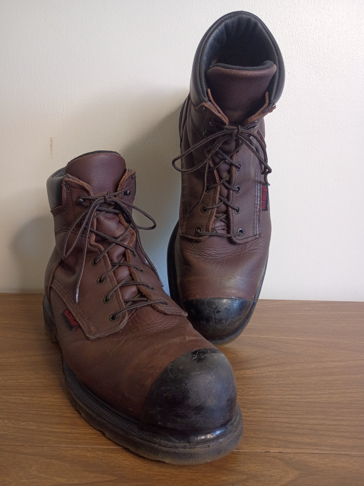 RED WING Sz. 14US/48EU 2240 SuperSole Safety Rated Work Boot w Tuff Toe App