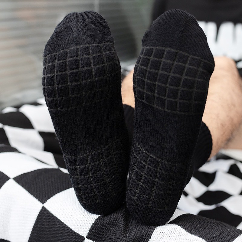 Mens Heavy Duty Winter Warm Thermal Wool Heated Work Crew Boots Socks US Seller