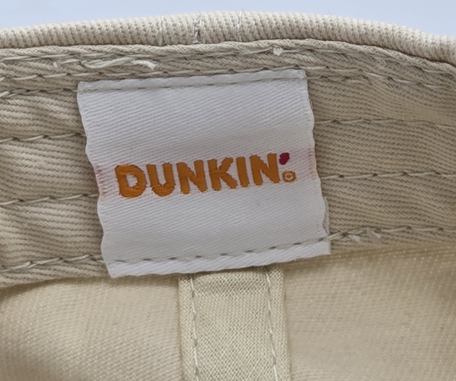 Dunkin Donuts Est 1950 Upside Down Logo Snapback 2-Tone OSFM Hat Cap NEW NWOT
