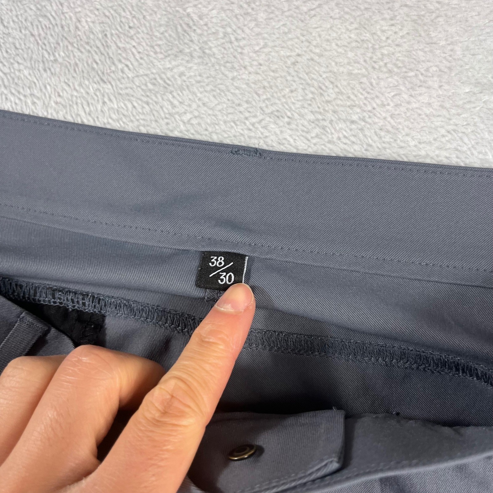 Public Rec Mens All Day Every Day 5-Pocket Pants Grey 38/30 Tech Trousers