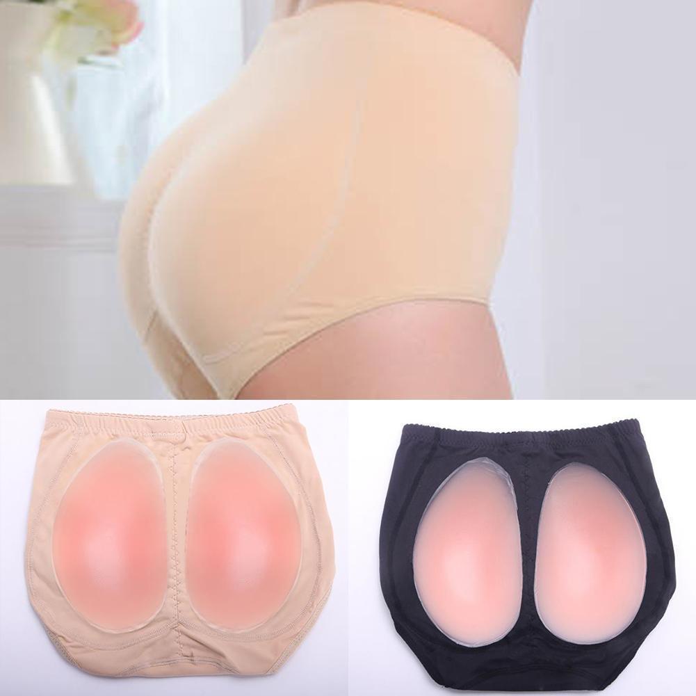 Silicone Butt Padded Panty Underwear Enhancer Buttocks Shapewear Girdle 2 Pads