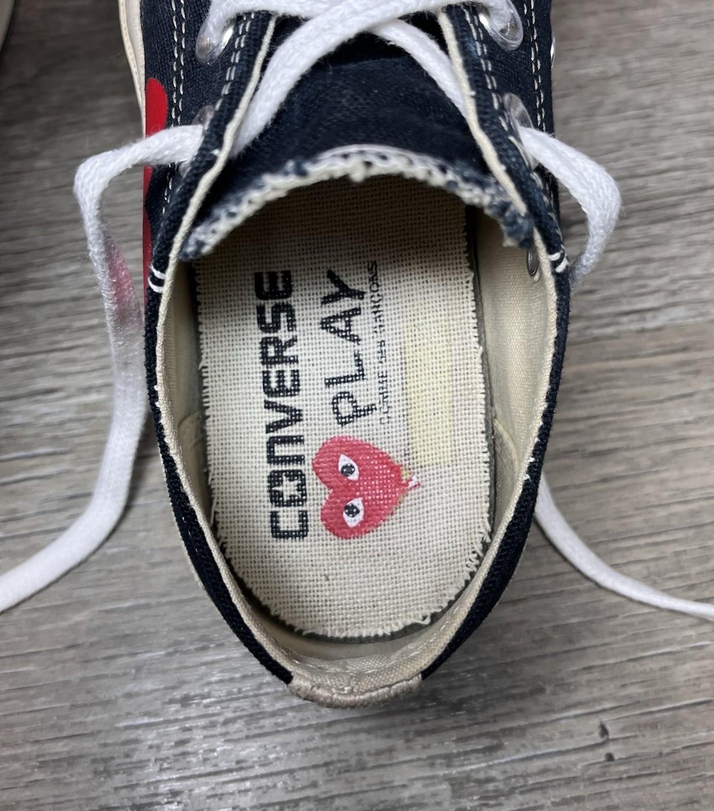Converse All Star x Comme des Garcons Sneakers Men 4/Women 6 Low Chuck Taylors