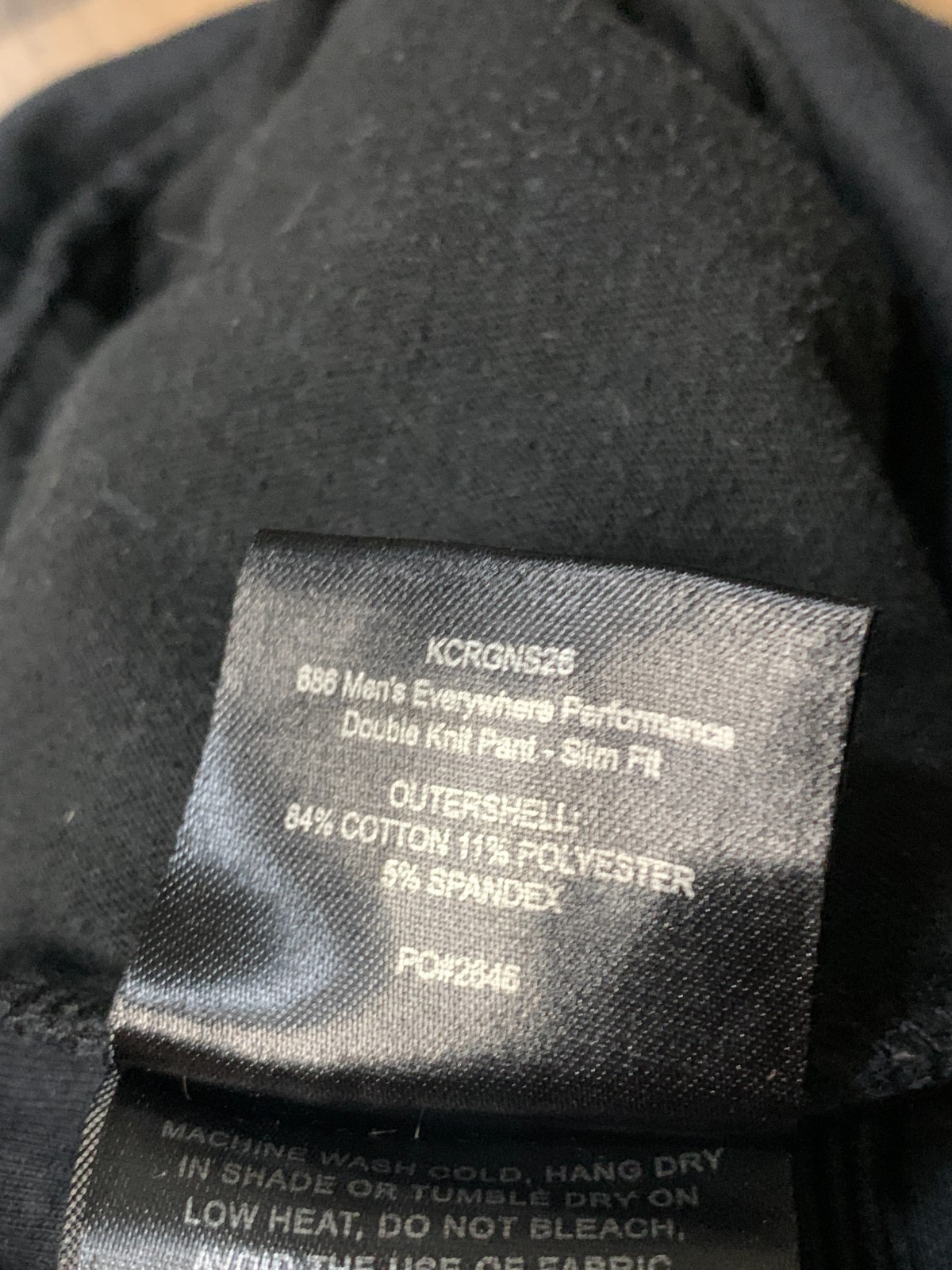 686 Everywhere Performance Double Knit Pants Mens Large Faded Slim Fit ,