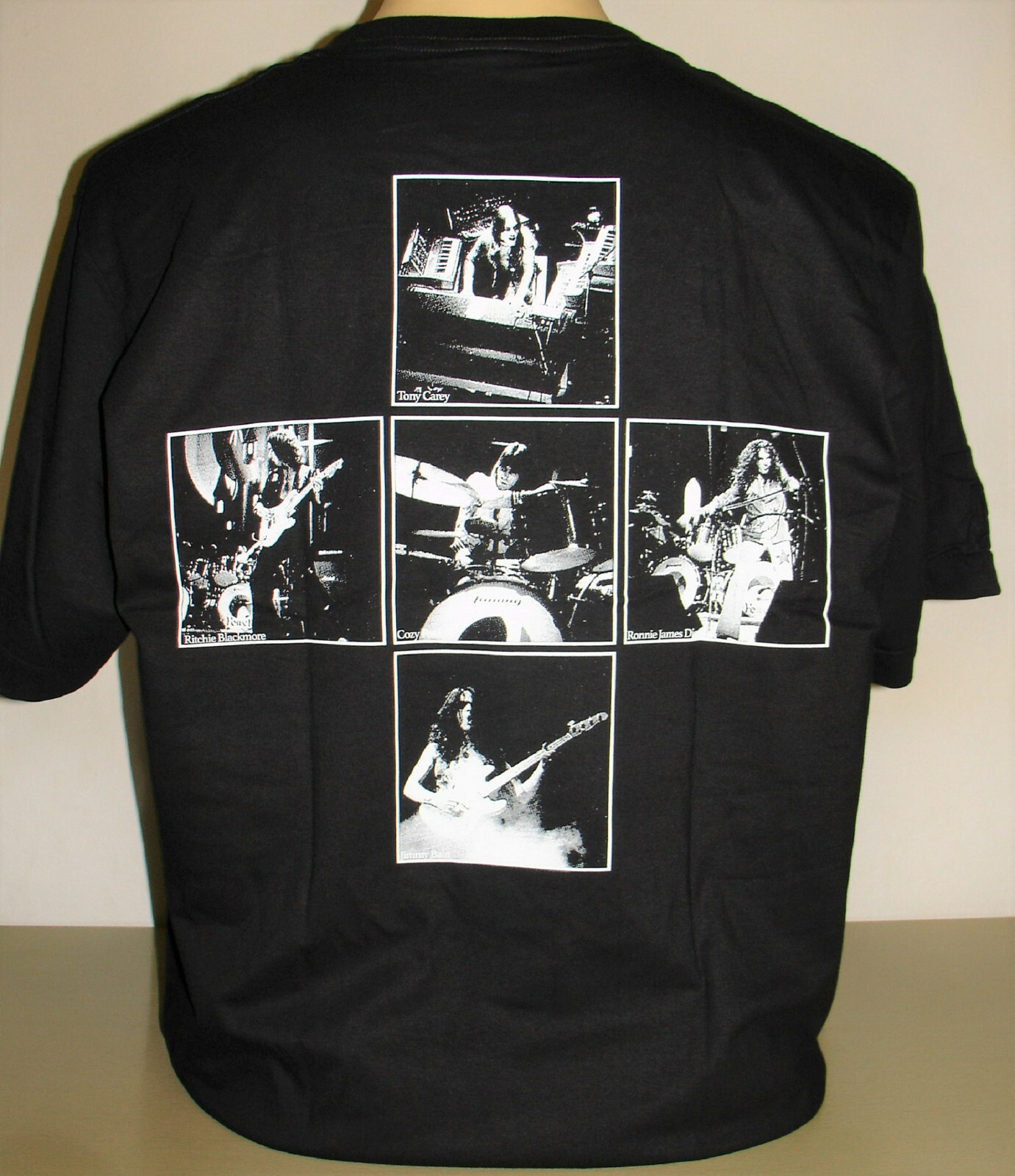 Rainbow Rising T-Shirt Size S M L XL 2XL 3XL New! Hard Rock Band Metal XXL XXXL