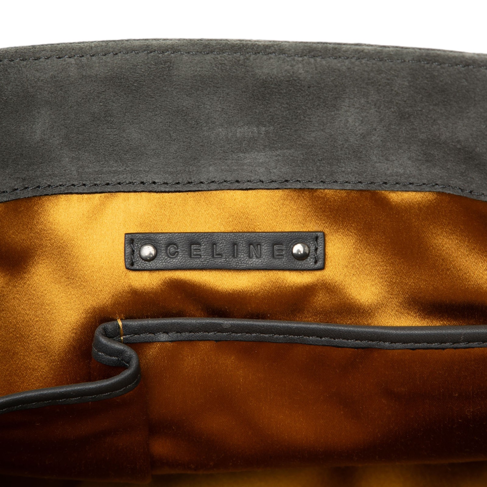 Celine Suede Boogie Fringe | Pre-Loved | Gray | Authenticated