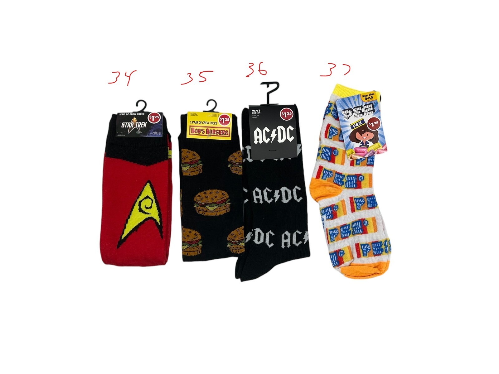 Odd Sox Misc. Theme Fun Socks – Multiple Choices – You Pick!!