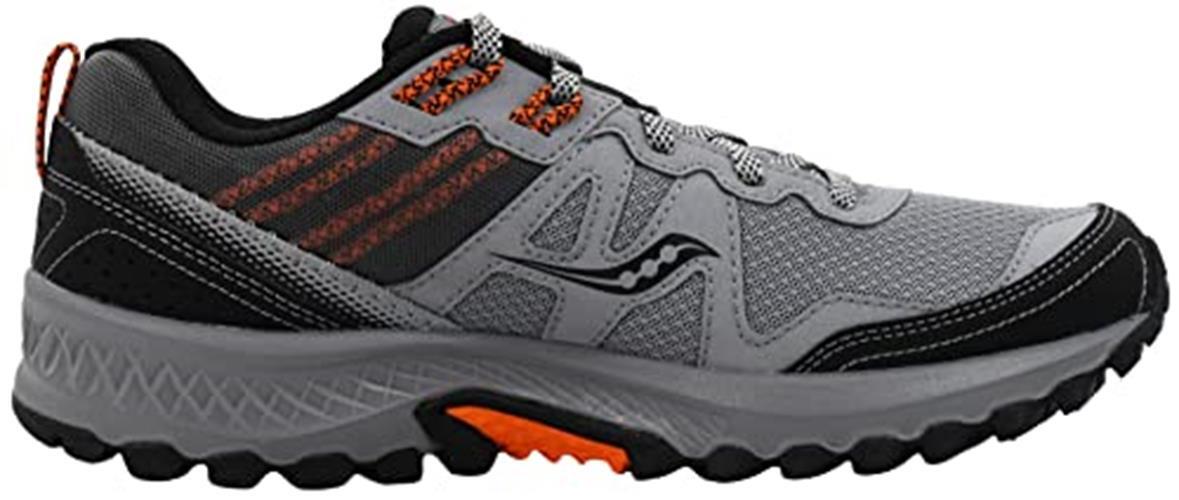 Saucony Men’s Excursion Tr14 Grey/Orange Trail Assorted Sizes , Colors