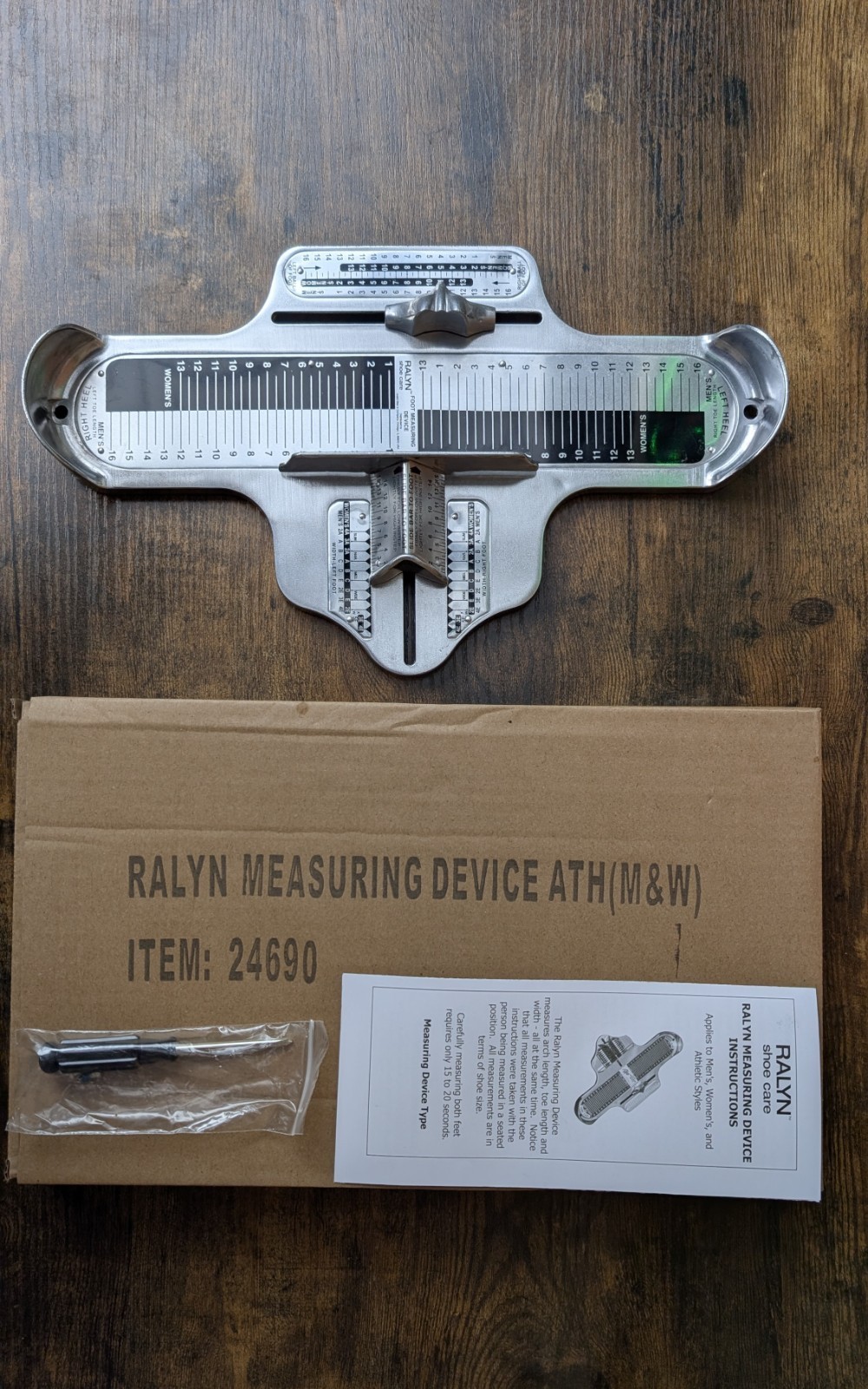 Ralyn Foot Measuring Device Mens 24690