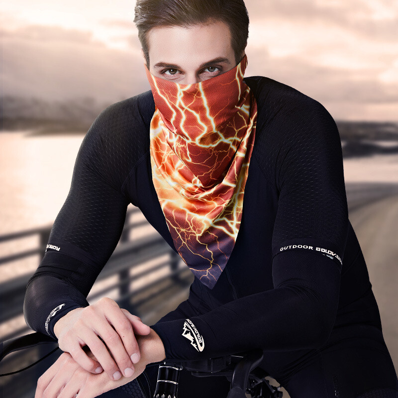 Bandana Half Face Mask Cover Tube Scarf Balaclava Neck Gaiter Head Wrap Scarves