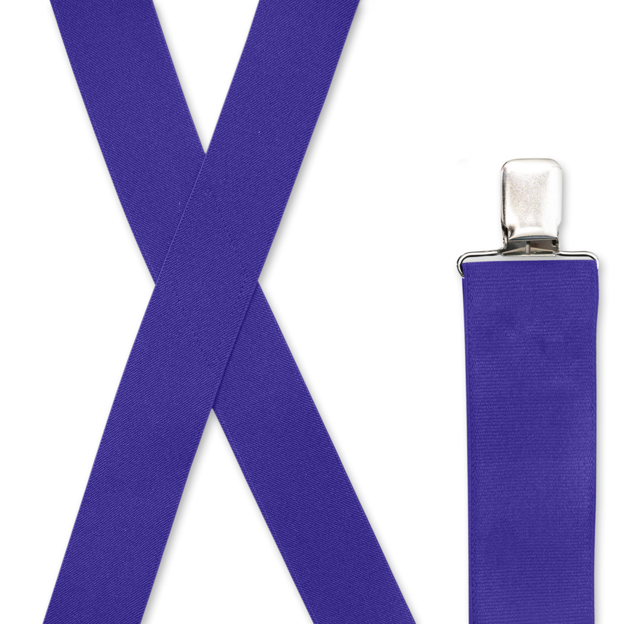 Men’s Suspenders – Strong Clips, Many Colors, X Style 1.5″ & 2″, USA Made