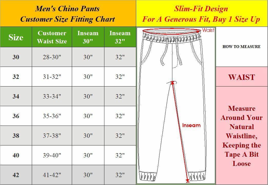 Mens Chino Pants Jeans Cotton Stretch Slim Fit Straight Leg 5 Pocket Washed NWT