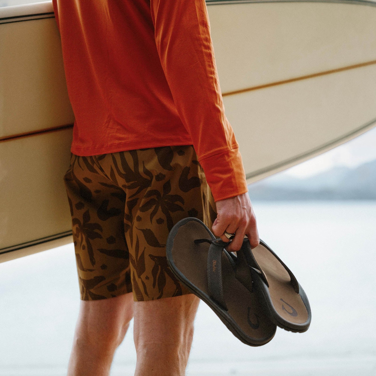 NEW Olukai Ohana Men’s Flip Flop Sandals Toe Post Beach Water