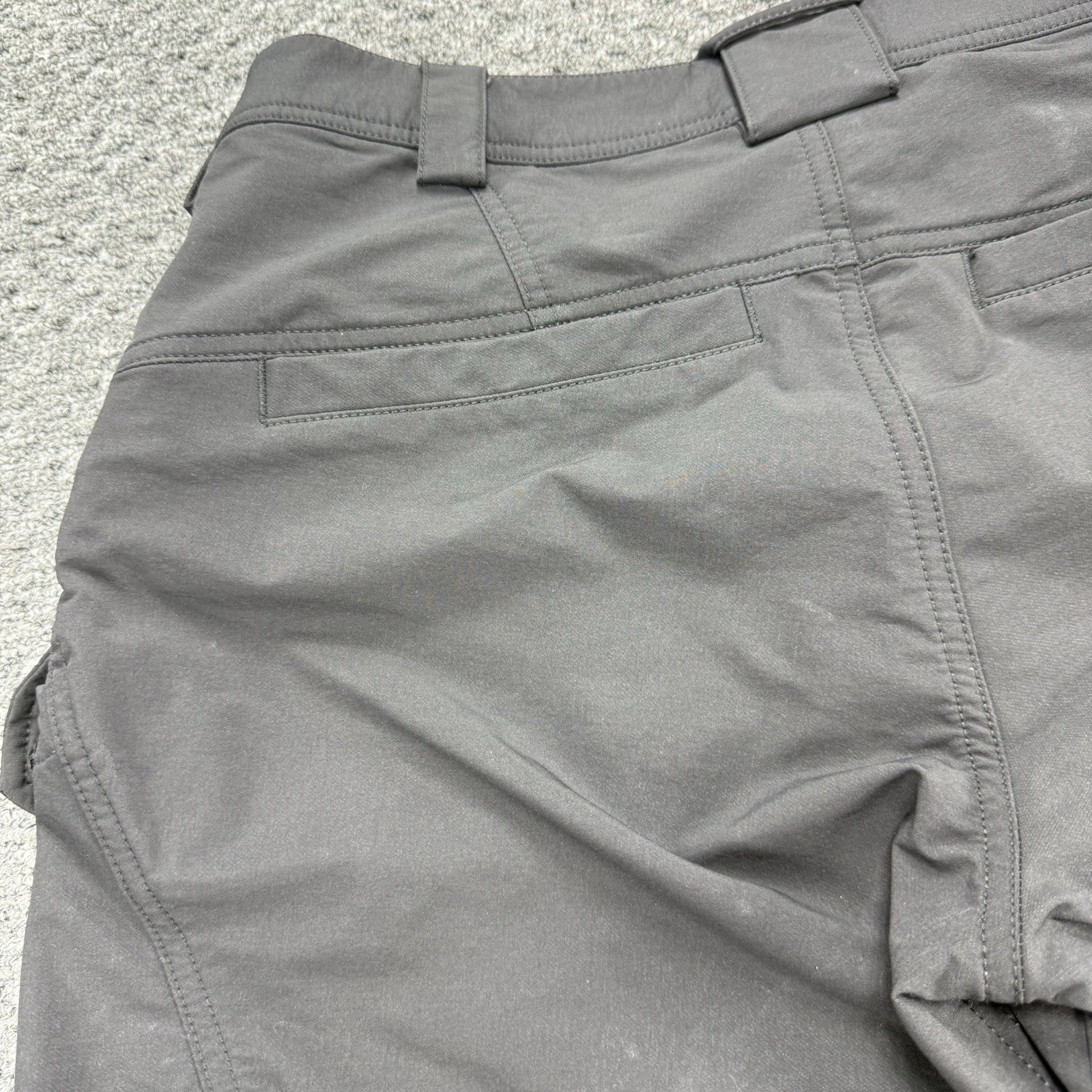 Truewerk T2 Werk Pant Mens 34×34 Black Cargo Utility Workwear EUC