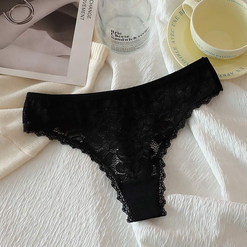 Women Sexy G-String Underwear Lace Panties Lingerie Thong Low Waist Intimates US