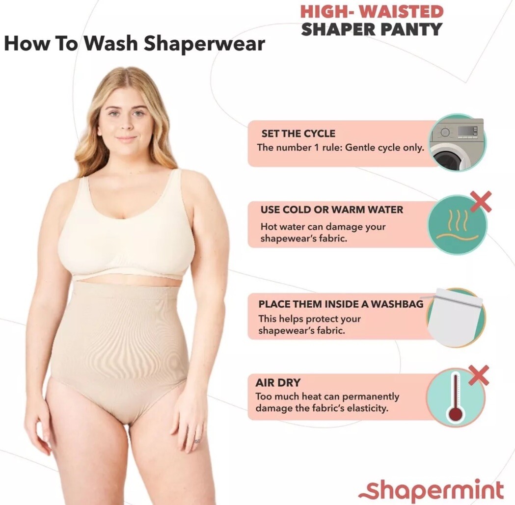 Empetua by Shapermint All Day Every Day High-Waisted ShaperPanty XL/2X BEIGE NWT