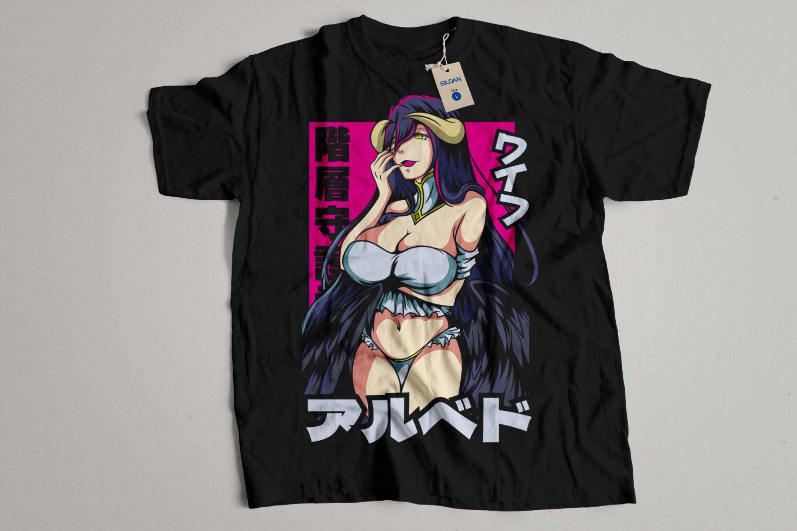 Overlord Ainz T-shirt Ooal Gown Albedo Overlord Anime Manga Gifts Shirt best 049
